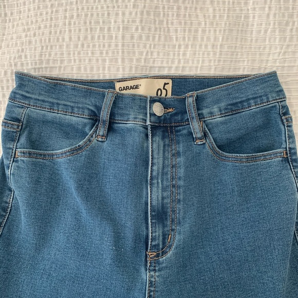 GARAGE DENIM WASH SKINNY JEANS - Picture 3 of 3